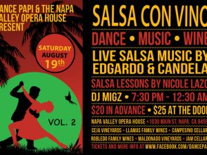 Salsa Con Vino (Vol. 2): August 19th, 2017